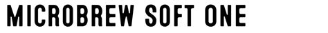 microbrew soft one font|Microbrew Soft Font .